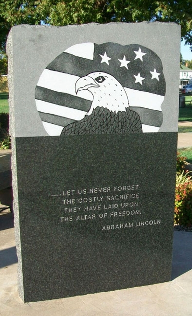 KAY COUNTY WAR MEMORIAL STONE C