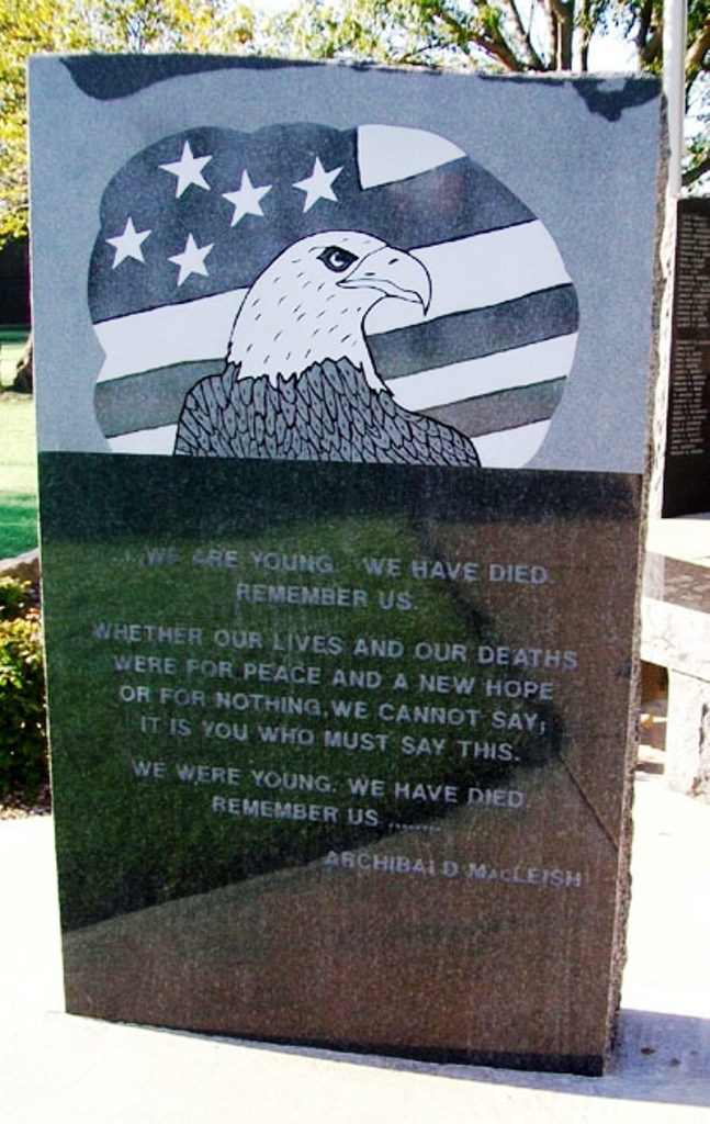 KAY COUNTY WAR MEMORIAL STONE B