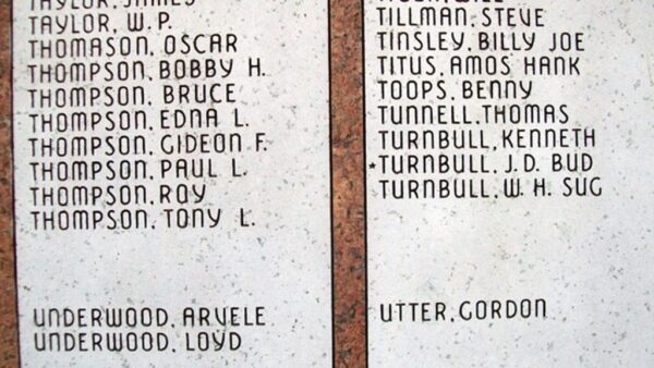 DEPEW COMMUNITY VETERANS MEMORIAL HONOR ROLL STONES T