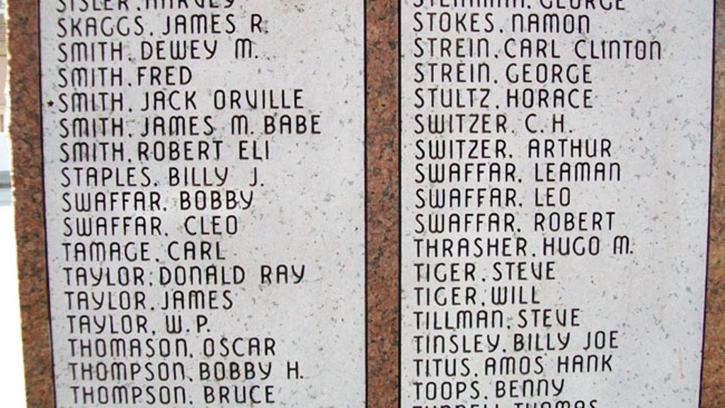 DEPEW COMMUNITY VETERANS MEMORIAL HONOR ROLL STONES S