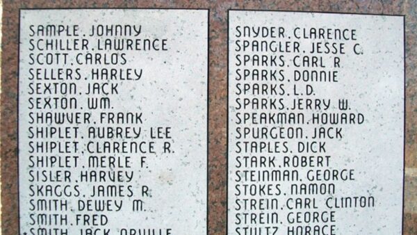 DEPEW COMMUNITY VETERANS MEMORIAL HONOR ROLL STONES R