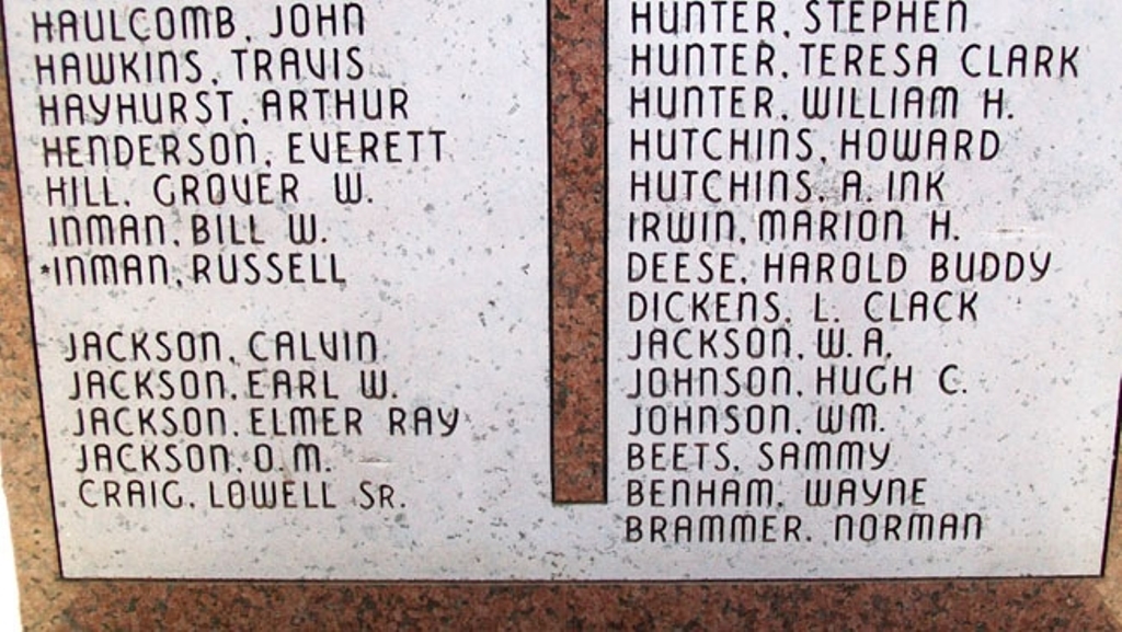 DEPEW COMMUNITY VETERANS MEMORIAL HONOR ROLL STONES I