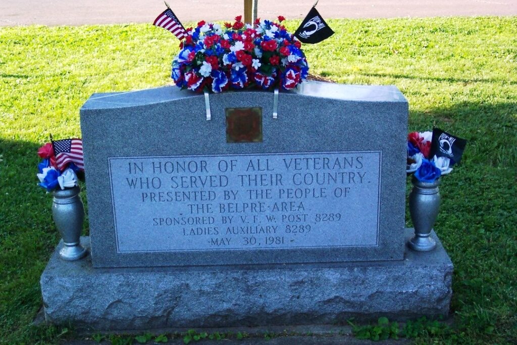 BELPRE AREA VETERANS MEMORIAL