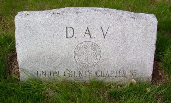 D.A.V. UNION COUNTY CHAPTER 55 MEMORIAL FRONT