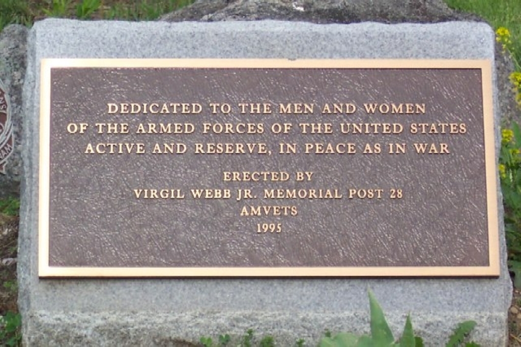 AMVETS POST 28 VETERANS MEMORIAL