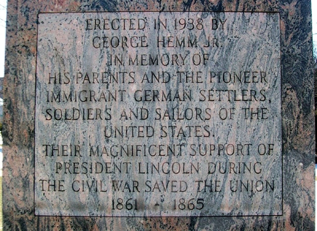 SCHUTZ’S BATTERY CIVIL WAR MEMORIAL STONE D