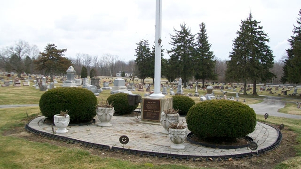 PERRY TOWNSHIP TRUSTEES ALL WARS VETERANS MEMORIAL FLAGPOLE