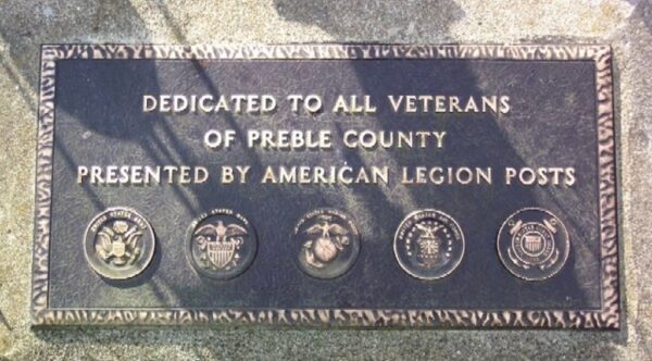 PREBLE COUNTY ALL VETERANS MEMORIAL