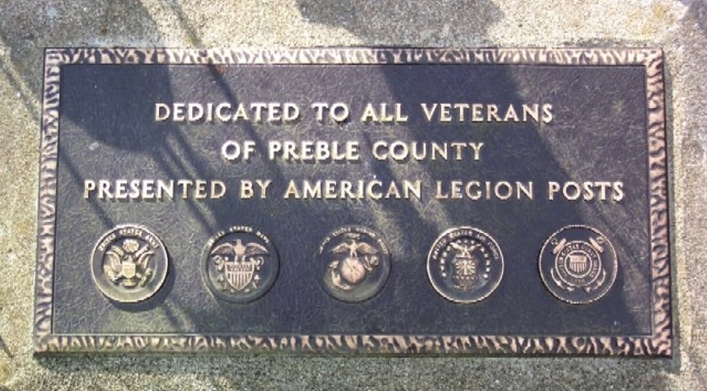 PREBLE COUNTY ALL VETERANS MEMORIAL