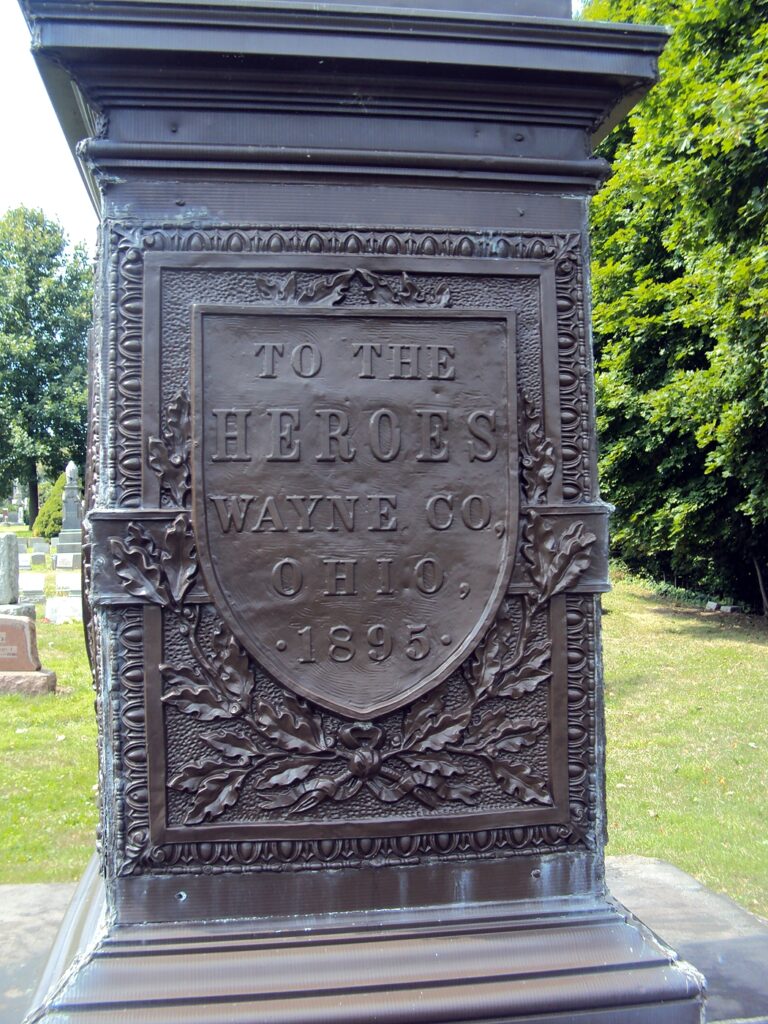 WAYNE CO. CIVIL WAR MEMORIAL PANEL A