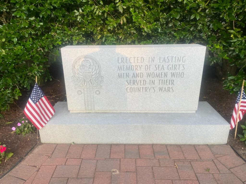 SEA GIRT WAR VETERANS MEMORIAL