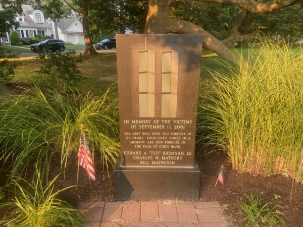 SEA GIRT SEPTEMBER 11, 2001 WAR MEMORIAL