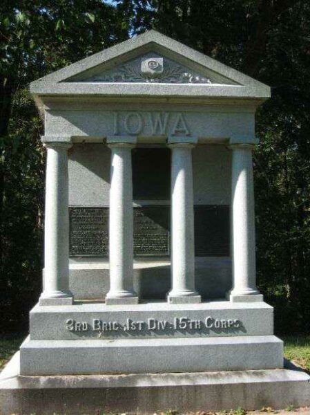 3RD BRIG, 1ST DIV, 15TH CORPS AT VICKSBURG MEMORIAL