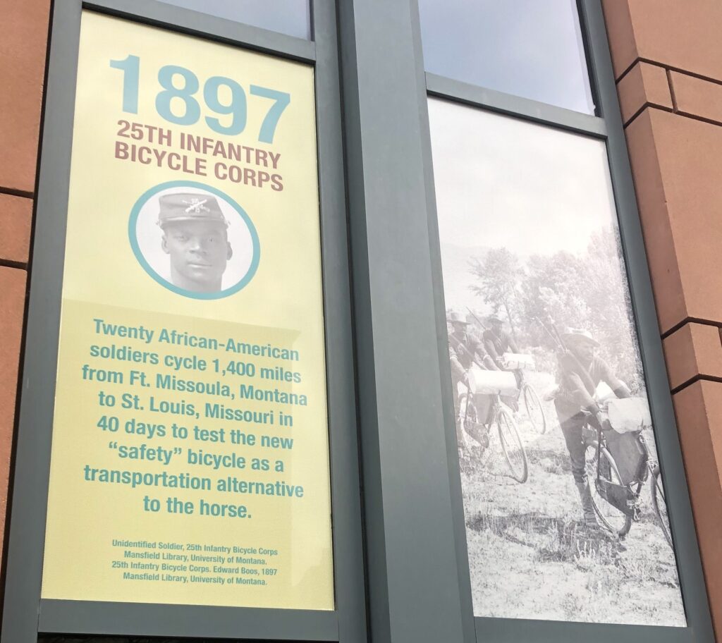 1897 25TH INFANTRY BICYCLE CORPS MEMORIAL PLAQUE
