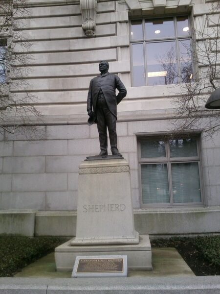 ALEXANDER ROBEY SHEPHERD CIVIL WAR UNION VETERANS MEMORIAL