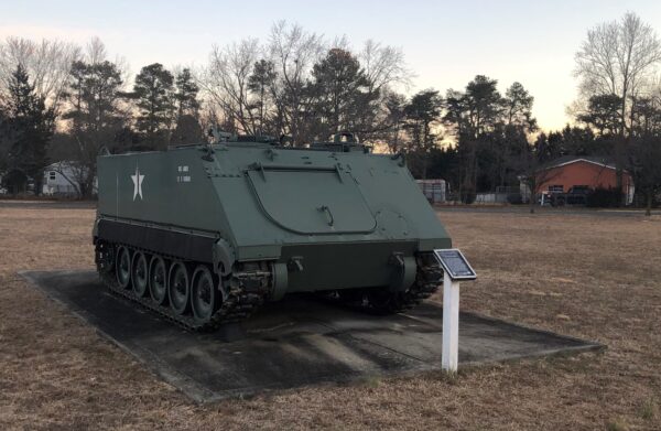 THE M-113 ARMORED PERSONNEL CARRIER WAR MEMORIAL