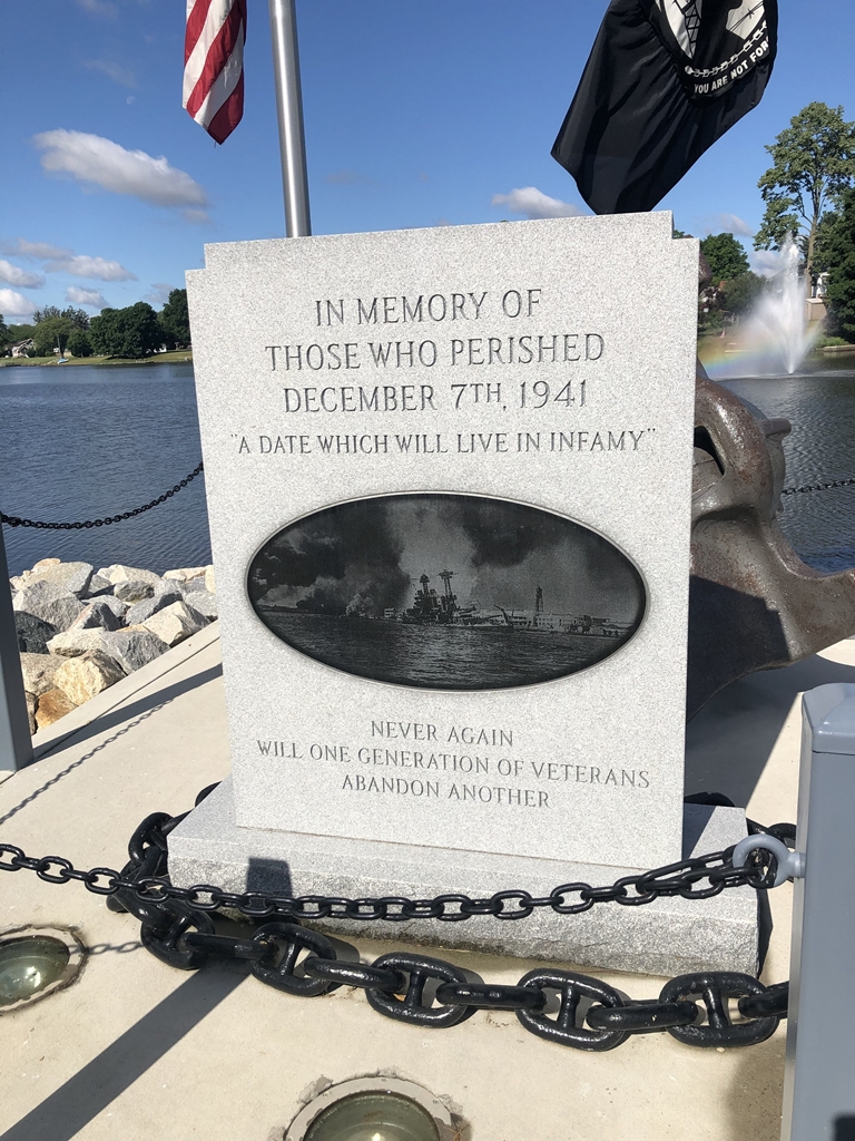 SMYRNA DECEMBER 7TH, 1941 WAR MEMORIAL