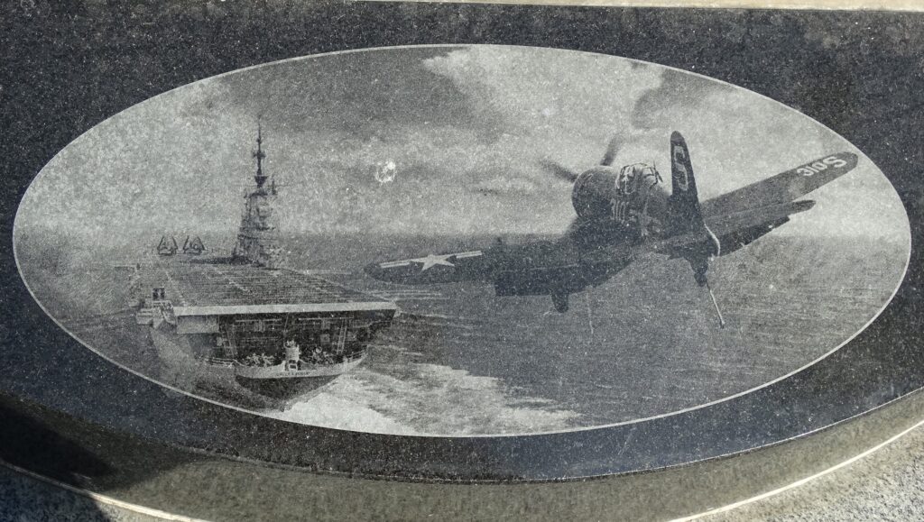 UNITED STATES AIRCRAFT CARRIER MEMORIAL STONE D