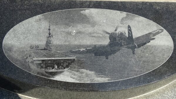 UNITED STATES AIRCRAFT CARRIER MEMORIAL STONE D