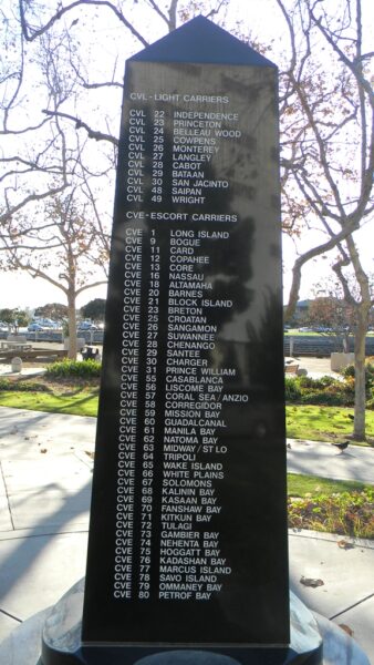 UNITED STATES AIRCRAFT CARRIER MEMORIAL SIDE D