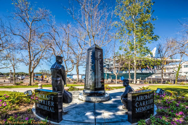 UNITED STATES AIRCRAFT CARRIER MEMORIAL BACK