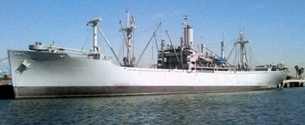 SS LANE VICTORY MEMORIAL SHIP FULL VIEW