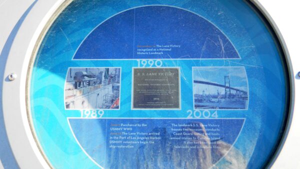 SS LANE VICTORY MEMORIAL SHIP PANEL D