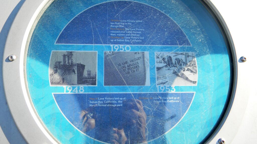 SS LANE VICTORY MEMORIAL SHIP PANEL B