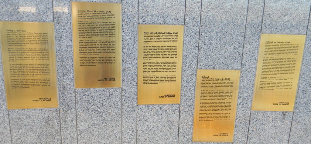 F-4 PHANTOM II AEROSPACE WALK OF HONOR GROUP PLAQUES H