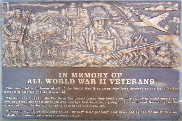 FOREST LAWN WORLD WAR II MEMORIAL