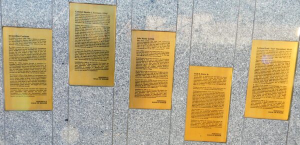 F-4 PHANTOM II AEROSPACE WALK OF HONOR GROUP PLAQUES F