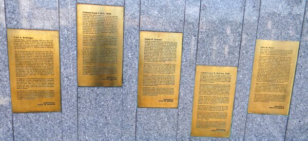 F-4 PHANTOM II AEROSPACE WALK OF HONOR GROUP PLAQUES A