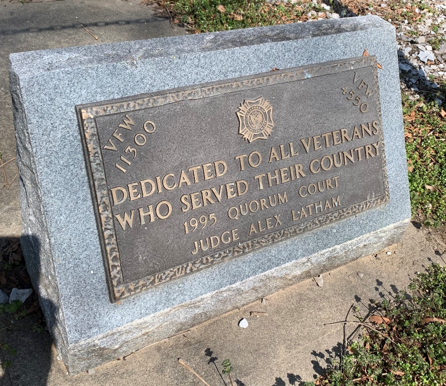 M110A2 SELF-PROPELLED 175MM GUN MEMORIAL PLAQUE