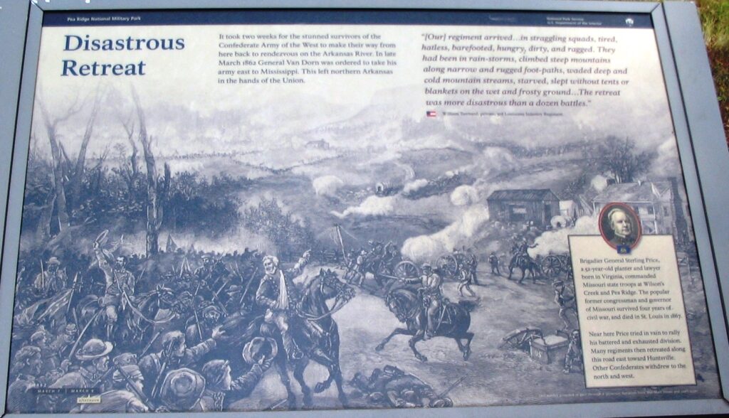 DISASTROUS RETREAT WAR MEMORIAL PANEL