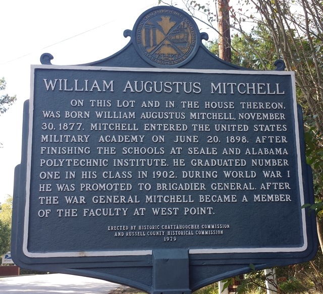 WILLIAM AUGUSTUS MITCHELL WAR MEMORIAL MARKER FRONT