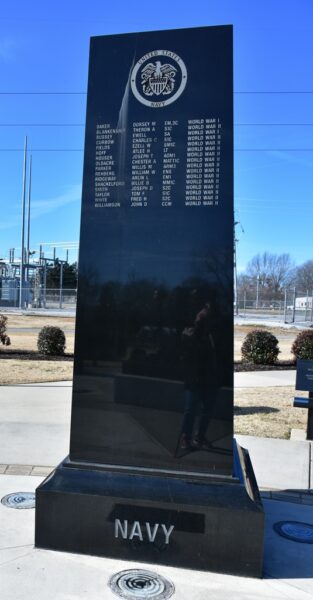 MORGAN COUNTY, AL VETERANS MEMORIAL NAVY STONE