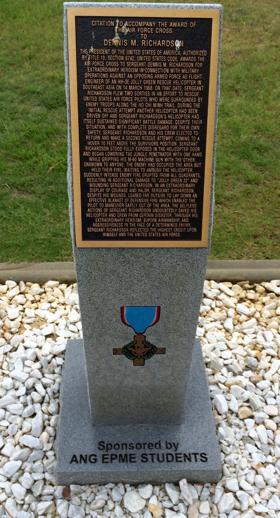 DENNIS M. RICHARDSON AIR FORCE CROSS CITATION MEMORIAL