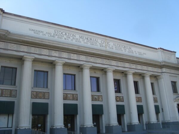 STOCKTON MEMORIAL CIVIC AUDITORIUM