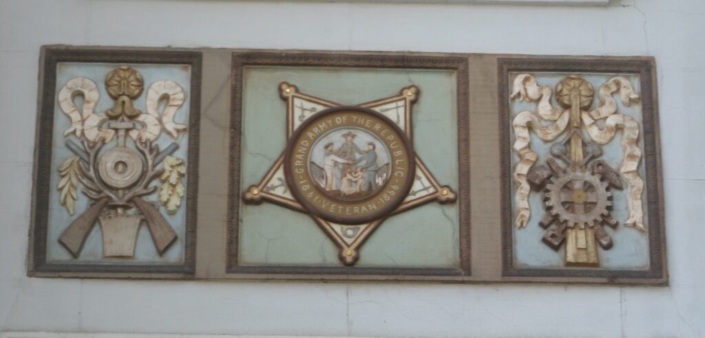 STOCKTON MEMORIAL CIVIC AUDITORIUM SCULPTURED PANEL G