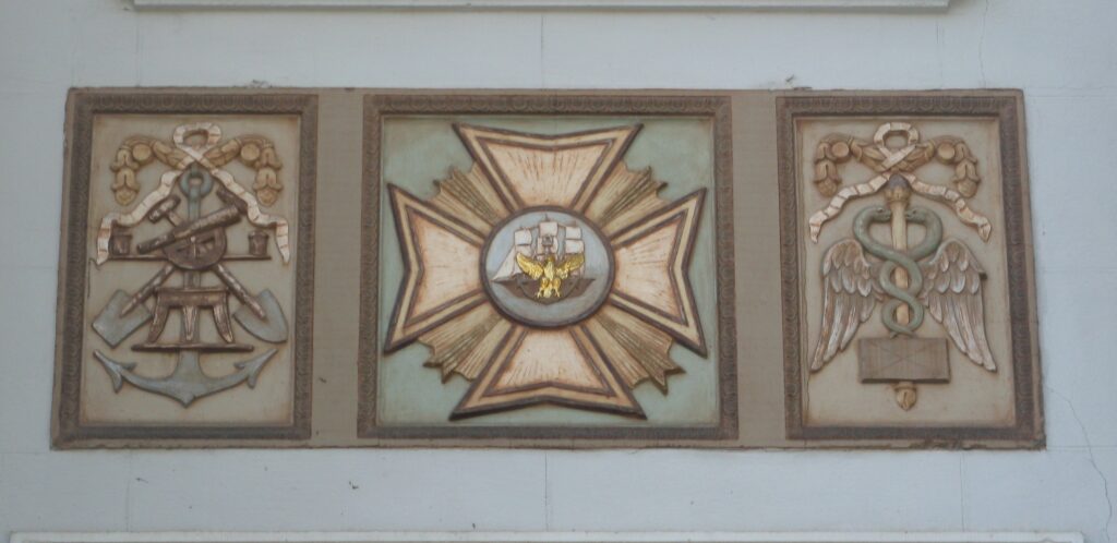STOCKTON MEMORIAL CIVIC AUDITORIUM SCULPTURED PANEL F