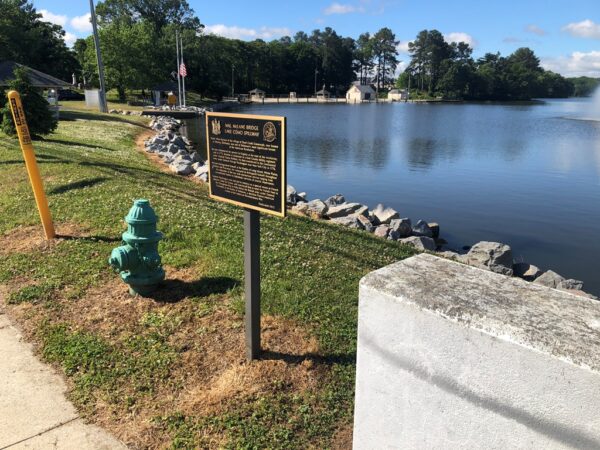 MAJ. MCLANE BRIDGE LAKE COMO SPILLWAY MEMORIAL