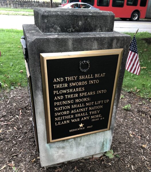 AUXILIARY UNIT 577 WAR VETERANS MEMORIAL SIDE D