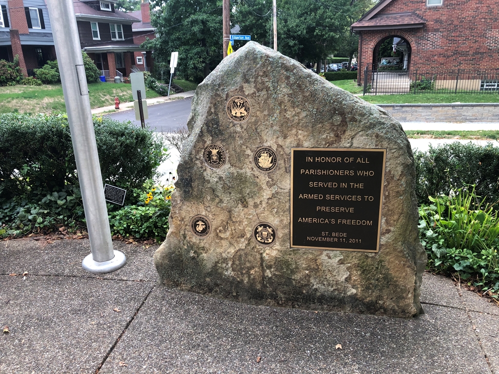ST. BEDE PARISHIONERS VETERANS MEMORIAL