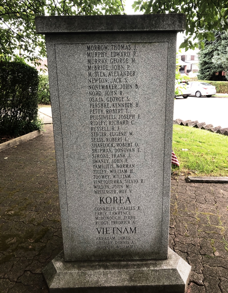 HONORED ONCE AS FALLEN WARRIORS MEMORIAL SIDE C