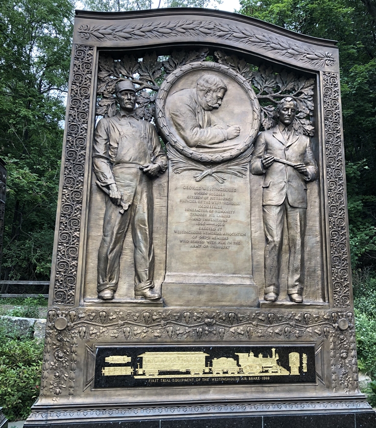 GEORGE WESTINGHOUSE UNION SOLDIERS MEMORIAL