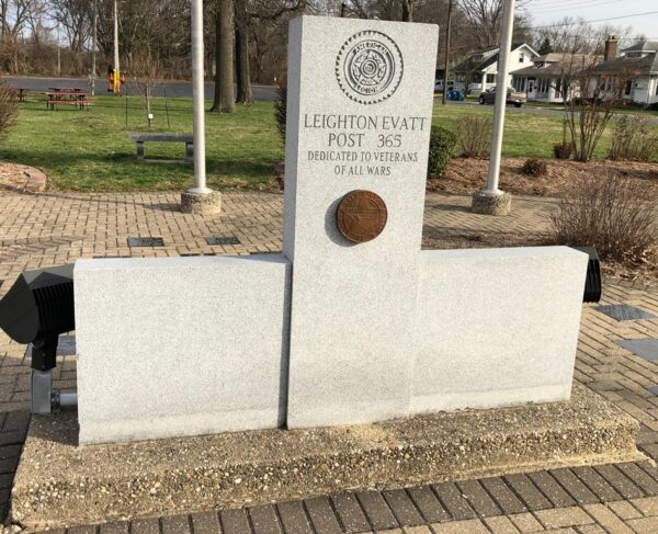 AMERICAN LEGION LEIGHTON EVATT POST 365 ALL WARS VETERANS  MEMORIAL