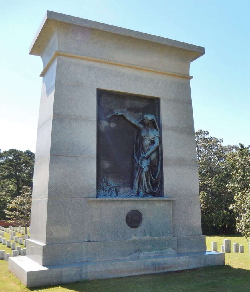 NEW YORK STATE ANDERSONVILLE WAR MEMORIAL FRONT