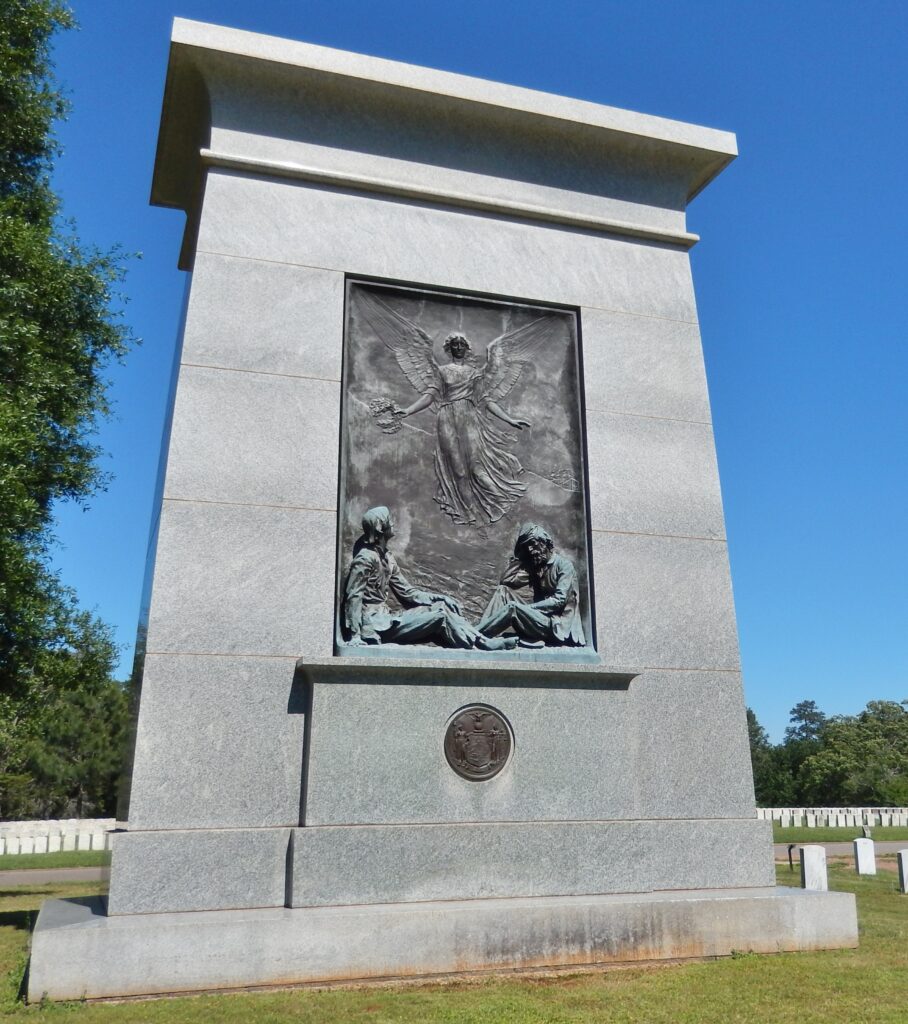 NEW YORK STATE ANDERSONVILLE WAR MEMORIAL BACK