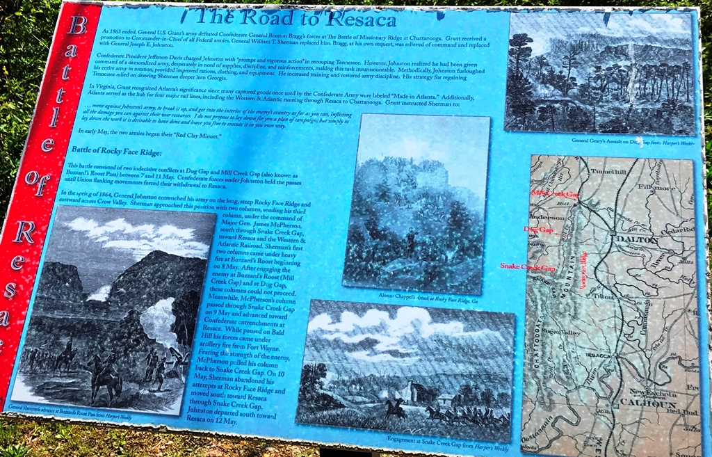 THE ROAD TO RESACA WAR MEMORIAL PANEL