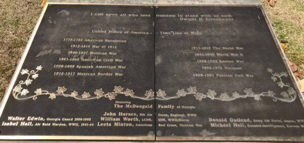 I CALL UPON ALL WHO LOVE FREEDOM TO STAND WITH US WAR MEMORIAL